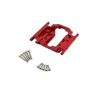 MGHGFYTAS RC Car Accessories Compatible With FMS D90 D110 For Discovery For Rover For Tacoma 1/24 RC Car Upgrade Parts Accessories Medium Transmission Base(Red)