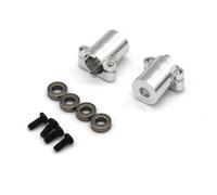 MGHGFYTAS RC Car Accessories Compatible With FMS For Fire For Horse For EAZYRC For Thunder 1/18 RC Car Upgrade Modification Parts Accessories Rear Wheel For Seat(Silver)