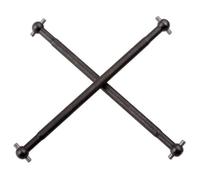 MGHGFYTAS RC Car Accessories Compatible With HSP 94111 94188 94170 1/10 Rc Car For Buggy Truck Upgrade Spare Parts Accessories 2PCS Dogbone 08059(Black)