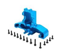 MGHGFYTAS RC Car Accessories Compatible With Hyper GO For MJX 14211 14301 14302 14303 1/14 RC Car Upgrade Parts Accessories Metal Rear Gearbox Lower Cover(Blue)
