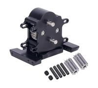 MGHGFYTAS RC Car Accessories Compatible With LCG For Axial For SCX10 1/10 RC Crawler Car Upgrade Part Accessories Transmission Overdrive Gearbox(Black)