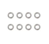 MGHGFYTAS RC Car Accessories Compatible With LDRC AE86 A86 LD1801 LD1802 LD1803 LD1804 1/18 RC Car Upgrade Parts Accessories 8pcs Steering Cup Bearing