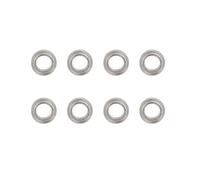 MGHGFYTAS RC Car Accessories Compatible With LDRC AE86 A86 LD1801 LD1802 LD1803 LD1804 A01 A02 1/18 RC Car Parts Spare Accessories 8pcs Steering Cup Bearing