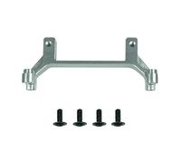 MGHGFYTAS RC Car Accessories Compatible With LDRC LD-P06 LD P06 1/12 RC Truck Car Upgrade Modification Parts Accessories Metal Axle Servo Mount Bracket(Silver)