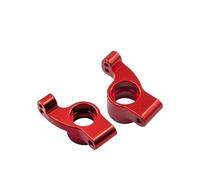 MGHGFYTAS RC Car Accessories Compatible With Losi Micro-B Micro-T 1/24 RC Car Upgrade Accessories Parts 2Pcs Aluminum Metal Rear Hubs(Red)