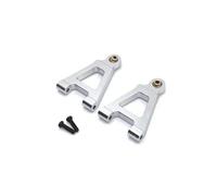 MGHGFYTAS RC Car Accessories Compatible With MJX 14301 14302 1/14 RC Car Upgrade Modification Spare Parts Accessories Metal Front Lower For Swing Arm(Silver)