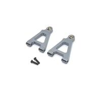 MGHGFYTAS RC Car Accessories Compatible With MJX 14301 14302 1/14 RC Car Upgrade Modification Spare Parts Accessories Metal Front Lower For Swing Arm(Grey)