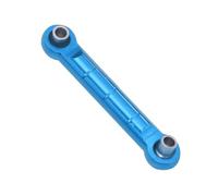 MGHGFYTAS RC Car Accessories Compatible With MJX For Hyper Go 14209 14210 H14BM 1/14 RC Car Upgrades Part Replacement Metal Connecting Rod Steering Link(Blue)