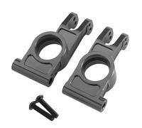 MGHGFYTAS RC Car Accessories Compatible With MJX For Hyper Go 7303 7304 C5 1/7 RC Car Upgrade Modification Parts Accessories Rear Wheel Hub Set(Black)