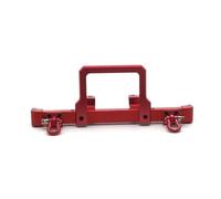 MGHGFYTAS RC Car Accessories Compatible With MN D90 D91 For MN98 D96 MN90 For MN99S 1/12 RC Car Upgrade Accessories Parts 1Pc Metal Front Bumper(Red)