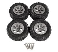 MGHGFYTAS RC Car Accessories Compatible With MN D90 For MN98 For MN99s For WPL C14 C24 C34 C54 B14 FY002 FY003 RC Car Parts Accessories 73mm Tire Wheel Tyre (4pcs)