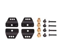 MGHGFYTAS RC Car Accessories Compatible With MN For MN168 For MN82 LC79 For MN78 1/12 RC Car Upgrade Modification Parts Accessories Shock Absorber Bracket(Black)