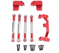 MGHGFYTAS RC Car Accessories Compatible With MN For MN82 LC79 1/12 RC Car Upgrade Modification Replacement Parts Accessories Rear Axle For Leaf For Spring(Red)