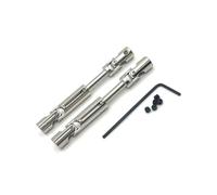 MGHGFYTAS RC Car Accessories Compatible With MN For MN98 For MN99S 1/12 RC Car Upgrade Modification Parts Accessories Metal Front Rear Transmission Shafts