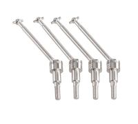 MGHGFYTAS RC Car Accessories Compatible With SCY 16101 16102 Pro 16103 16104 16106 For JJRC Q130 1/16 RC Car Parts Accessories Metal CVD Transmission Shaft