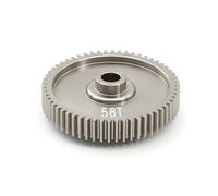 MGHGFYTAS RC Car Accessories Compatible With TAMIYA For TT-01 1/10 RC Car Upgrade Parts Accessories 55T 58T 61T High For Speed Spur Gear 51004 53665(58t)