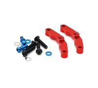 MGHGFYTAS RC Car Accessories Compatible With Tamiya For TT02 TYPE-S TT02S 1/10 RC Car Upgrade Modification Parts Accessories Metal Upper Arm Mount 54651(Red)