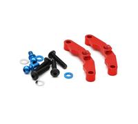 MGHGFYTAS RC Car Accessories Compatible With Tamiya For TT02 TYPE-S TT02S 1/10 RC Car Upgrade Parts Accessories Metal Upper Arm Mount 54651(Red)
