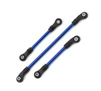 MGHGFYTAS RC Car Accessories Compatible With TRAXXAS 8140R For TRX4 8140 RC Car Upgrade Modification Parts Accessories Metal Steering Rod 117mm 60mm 63mm(Blue)