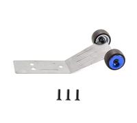 MGHGFYTAS RC Car Accessories Compatible With Traxxas For Mini For Maxx 1/16 RC Truck Car Upgrade Replacement Parts Accessories Metal Wheelie Bar(Blue)