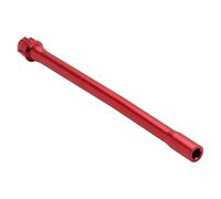 MGHGFYTAS RC Car Accessories Compatible With TRAXXAS For Mini For Maxx Remote Control Car Upgrade Parts Modification Spare Aluminum Alloy Center Driveshaft 10755(Red)
