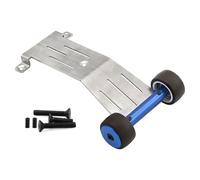 MGHGFYTAS RC Car Accessories Compatible With TRAXXAS For Mini For Slash 4X4 108164-1 RC Car Upgrade Modification Parts Accessories Metal Wheelie Bar(Blue)
