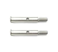 MGHGFYTAS RC Car Accessories Compatible With Traxxas For Slash 2WD For VXL For Stampede For Rustler 1/10 Rc Car Upgrade Parts 2PCS Metal Front Axle Shaft