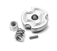 MGHGFYTAS RC Car Accessories Compatible With Traxxas For Slash 4WD For E-Revo For Summit 1/16 RC Car Upgrade Parts Slipper Clutch Eliminator Replace 7152 7046R(Silver)