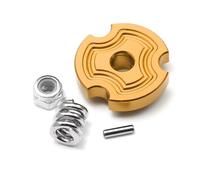MGHGFYTAS RC Car Accessories Compatible With Traxxas For Slash 4WD For E-Revo For Summit 1/16 RC Car Upgrade Parts Slipper Clutch Eliminator Replace 7152 7046R(Yellow)