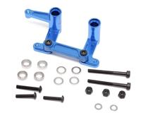 MGHGFYTAS RC Car Accessories Compatible With Traxxas For Slash For Rustler For Bandit For Slash For Nitro 1/10 Rc Car Parts Metal Steering Bellcranks Drag Link Set(Blue)