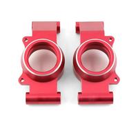 MGHGFYTAS RC Car Accessories Compatible With Traxxas For X-Maxx 6S 8S 1/5 RC Car Truck Upgrade Parts Accessories 2pcs Metal Rear Stub Axle Hub Carrier(Red)