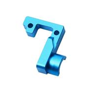 MGHGFYTAS RC Car Accessories Compatible With TT02 RC Car Upgrade Modification Parts Accessories Metal CNC Open Gear Box Transmission Box Housing(Blue)