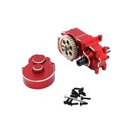 MGHGFYTAS RC Car Accessories Compatible With Wltoys 244016 1/24 RC Car Upgrade Modification Parts Accessories Metal Transmission Gear Box Gearbox Housing Set(Red)