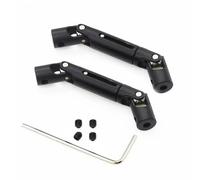 MGHGFYTAS RC Car Accessories Compatible With WPL C24 C34 B14 B36 For MN D90 For MN99S RC Car Truck Upgrade Parts Accessories Metal Drive Shaft Transmission Shaft(Black)
