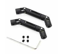 MGHGFYTAS RC Car Accessories Compatible With WPL C24 C34 B14 B36 For MN99S RC Car Upgrade Modification Parts Accessories Metal Drive Shaft Transmission Shaft(Black)