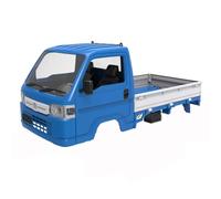 MGHGFYTAS RC Car Accessories Compatible With WPL D12 WL01 For LDRC LD1297 1/12 1/16 RC Car Upgrade Modification Parts Spare Accessories Body Shell(Blue)