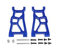 MGHGFYTAS RC Car Accessories Compatible With ZD 1/10 RC Remote Control Car Off-Road Vehicle Upgrade Modification Parts Accessories Metal Front For Swing Arm(Blue)