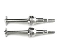 MGHGFYTAS Rc Car DriveShafts Compatible With MJX 14301 14302 1/14 RC Car Upgrade Modification Replacement Parts Accessories 2pcs Metal CVD Driveshaft