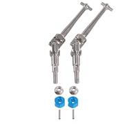 MGHGFYTAS Rc Car DriveShafts Compatible With MJX For Hyper Go 14210 1/16 16207 16208 16209 16210 H16 1/14 RC Car Upgrade Parts Accessories Metal CVD Drive Shaft(Blue)