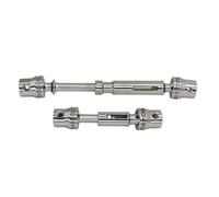 MGHGFYTAS Rc Car DriveShafts Compatible With MJX H12Y H12Y 1/12 RC Car Upgrade Modification Parts Accessories 1 Set Metal Front And Rear Drive Shafts