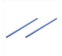 MGHGFYTAS Rc Car DriveShafts Compatible With Traxxas For Slash 4X4 4WD For Rally 1/10 RC Car Parts Accessories 2X Metal Center Driveshaft Central Drive Shaft 6855