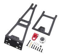 MGHGFYTAS RC Car Parts Compatible With LCG For SCX10 For TRX4 For Capra 1/10 RC Crawler Car For Chassis Part Adjustable Double Stent Rescue Crane Arm Wrecker Kit(Black)