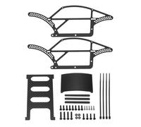 MGHGFYTAS RC Car Parts Compatible With TRX4M For Bronco For Defender 1/18 RC Crawler Car Upgrade Parts 1 Set Carbon Fiber Pattern Comp For Chassis Kit