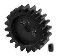 MGHGFYTAS RC Spare Part For Traxxas 1/5 For X-Maxx 6S 8S 1/6 For XRT RC For Buggy Truck Parts Steel Motor Gears M1.5 20T 25T 5mm D-aperture RC Car Upgrade Parts(20T)