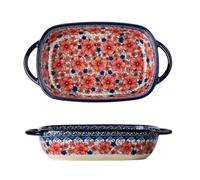 MGHRUEWH Ceramics Baking Dish, Lasagna Pans Baking Dish with Handles for Oven, Large Bakeware, Ceramic Baking Dish Casserole Dish for Oven, Ceramic Casserole,C