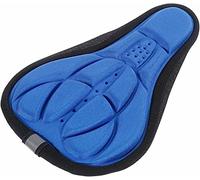 MGIA Tech Bike Saddle cover, 3D Silicone Gel Bicycle Seat Cover with Anti-slip & Dust Resistant Cover, BLUE