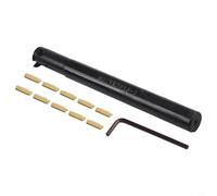 MGIVR2016-2 Lathe Tool Holder with 10pc MGMN200 Carbide Inserts and Wrench for CNC Turning and Boring