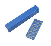 MGIVR2016-3 Parting Grooving Cut-Off Tool Holder for Lathe with 10 MGMN300-M Carbide Inserts, Alloy Steel Shank D16mm, Turning Insert Toolholding for CNC