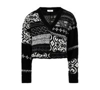 Mgkd07014 02 Jumper - female - Akep - V-neck Knitwear - Black - XS - Knitwear XS