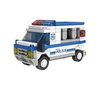 MGKEOUF Building Blocks Set, DIY Building Block Model Toys, Car Model Building Blocks, Home Decor Ornament Gifts for Adults Teens Children (Police Car)